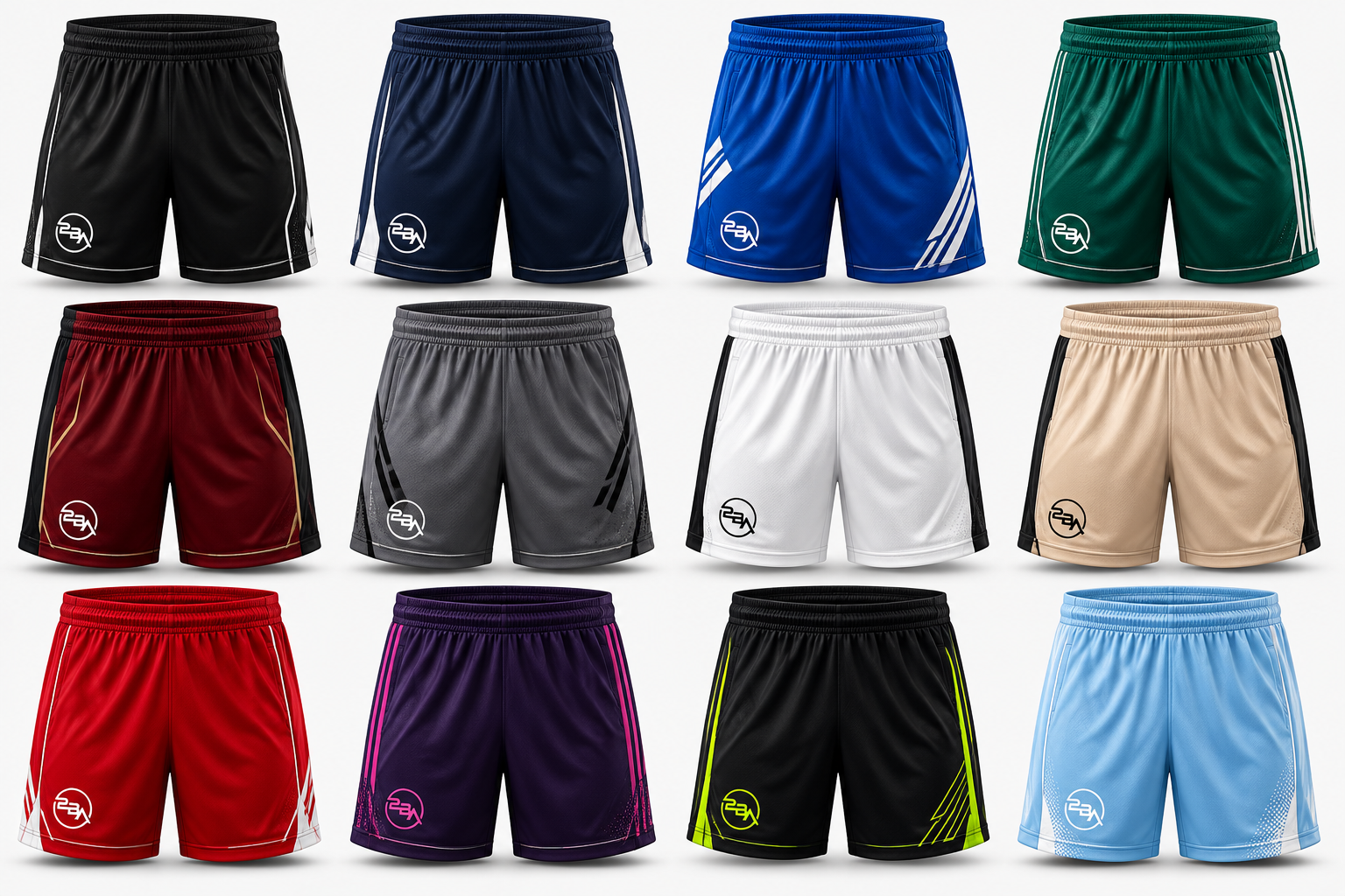 2BA Football Shorts - PRE-ORDER